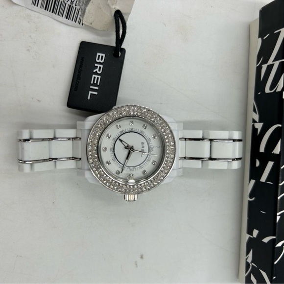 Women’s Breil ceramic watch with Crystal, Bezzel and face - Picture 1 of 9